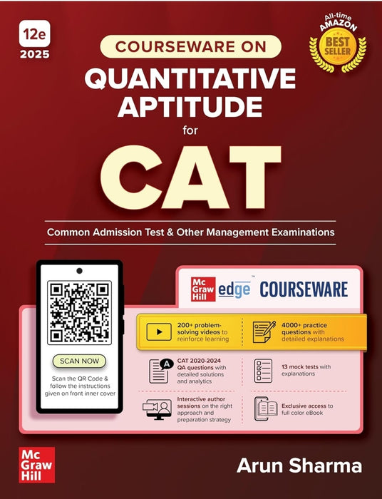 Courseware on Quantitative Aptitude, 12e for CAT 2025-26 by Arun Sharma