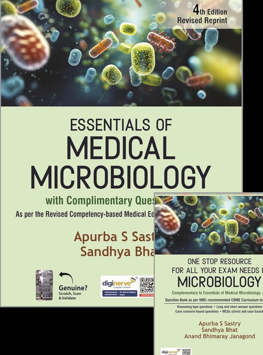 ESSENTIALS OF MEDICAL MICROBIOLOGY WITH COMPLIMENTARY QUESTION BOOK