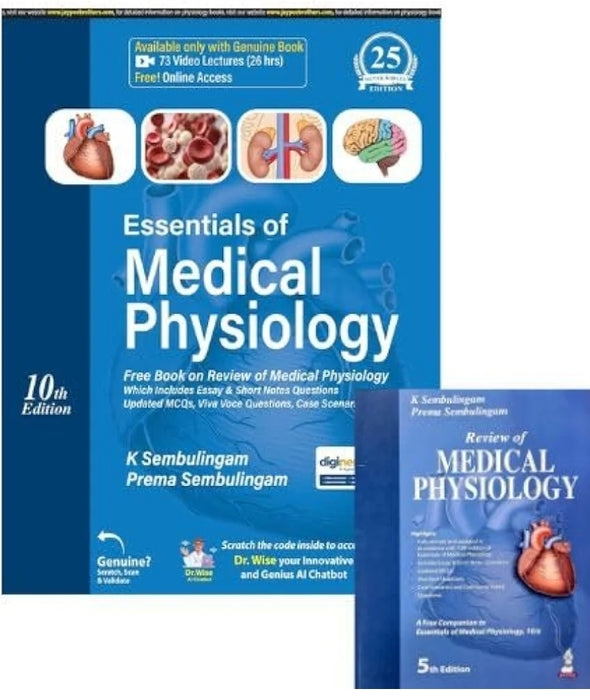 Essentials of Medical Physiology By K Sembulingam & Prema Sembulingam