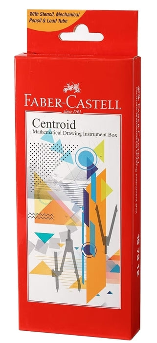 Faber-Castell Centroid - Mathematical Drawing Instrument Box, Ink black