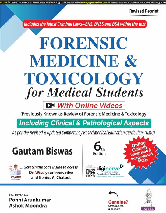 FORENSIC MEDICINE & TOXICOLOGY FOR MEDICAL STUDENTS