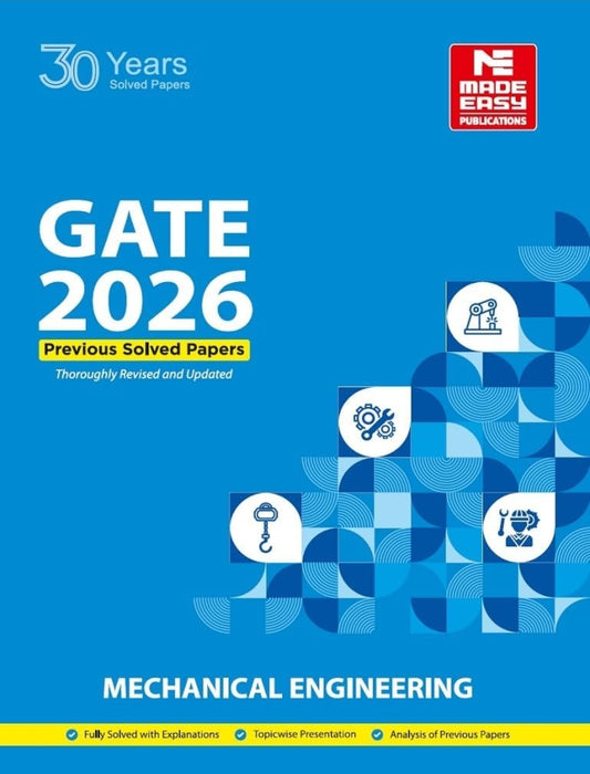 GATE-2026: Mechanical Engineering Previous Year Solved Papers
