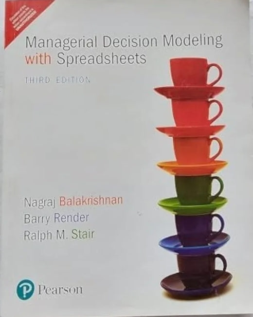 Managerial Decision Modeling with Spreadsheets, 3e