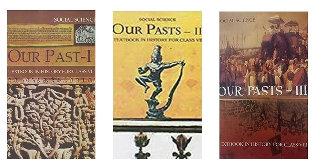 NCERT History for Class 6 to 8 (set of 3 books) 2025-26 Edition