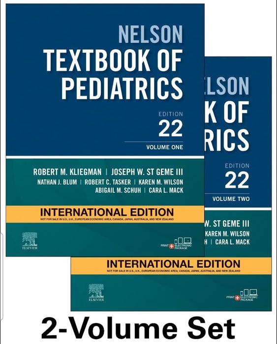 Nelson Textbook of Pediatrics, 2-Volume Set - International Edition: 22ed