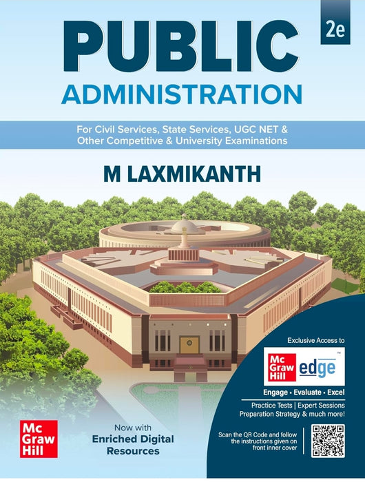 Public Administration, 2e by M Laxmikanth for UPSC CSE 2025-26 | Topic-wise Previous Year’s Questions from 2013-2024