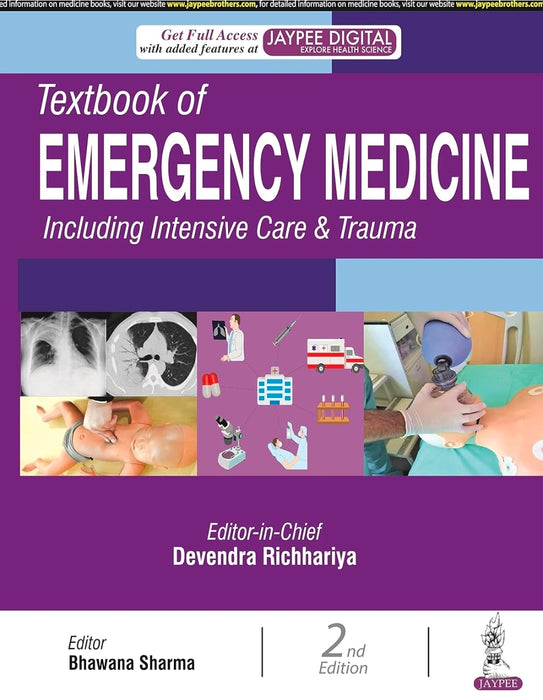 TEXTBOOK OF EMERGENCY MEDICINE: INCLUDING INTENSIVE CARE & TRAUMA (2 VOLUMES)