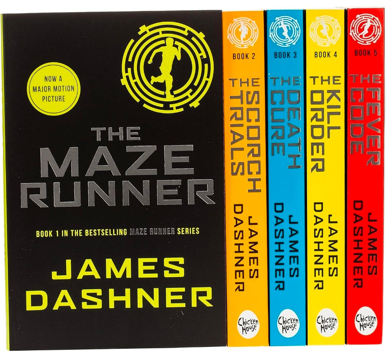 The Maze Runner Series - 5 Book Collection by James Dashner