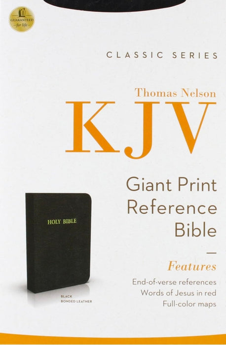 Holy Bible: Personal Size Giant Print/King James Version/Black Leather