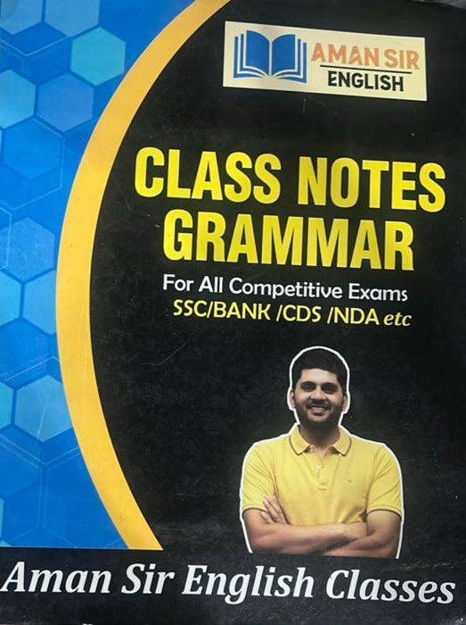 Class Notes by Aman Sir
