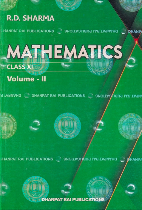 Mathematics for Class 11 - CBSE - by R.D. Sharma Part 2 Examination 2022-23 Paperback – January 1, 2022