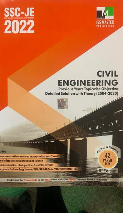 SSCE JE CIVIL ENGINEERING 2022 PREVIOUS YEAR TOPICWISE OBJECTIVE DETAILED SOLUTION WITH THEORY(2004-2020)
