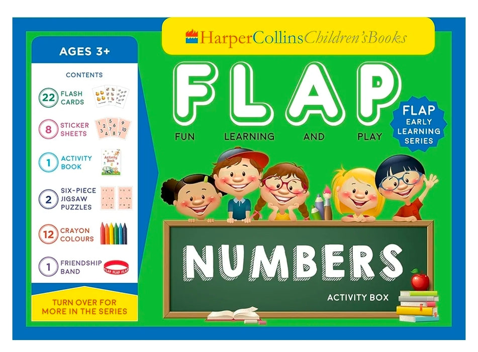 FLAP Numbers Activity Box, Green