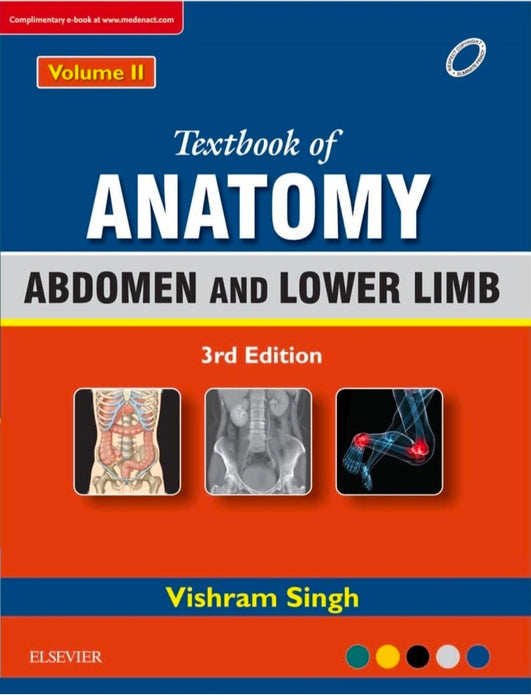 TextBook Of Anatomy Abdomen And Lower Limb Vol2 3/e