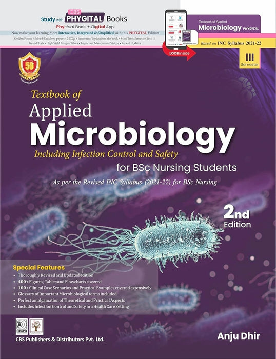 Textbook Of Applied Microbiology Including Infection Control And Safety For Bsc Nursing Students 2Ed