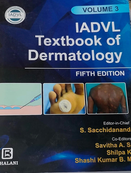 IADVL TEXTBOOK OF DERMATOLOGY 5ED VOLUME 3 by S. SACCHIDANAND