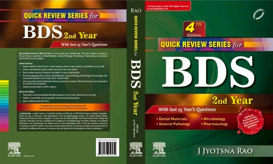 QUICK REVIEW SERIES FOR BDS 2ND YEAR
