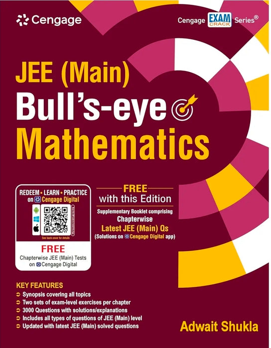 JEE (Main) Bull's-eye Mathematics by Adwait Shukla