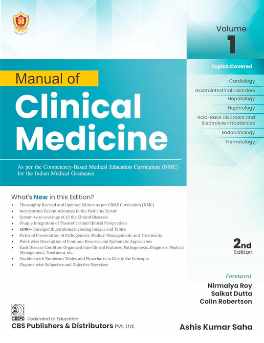 MANUAL OF CLINICAL MEDICINE  Vol 1