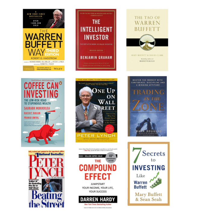 Stock Market Books Combo (Set of 9)- Paperback