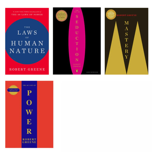 Combo By Robert Greene : 48 Laws, Laws of Nature, Mastery,seduction (Paperback) - eLocalshop