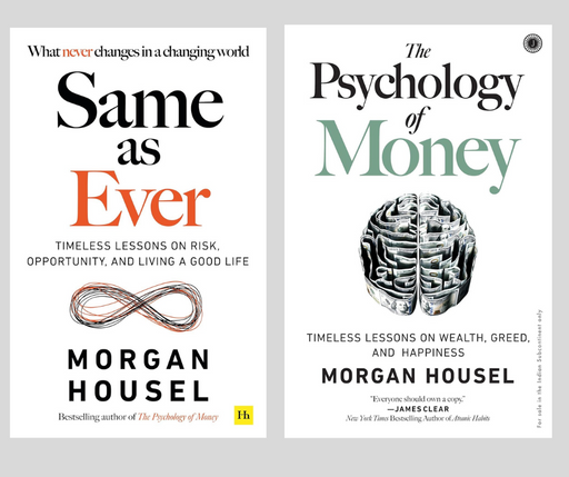 (Combo) The Psychology Of Money + Same As Ever (Paperback) by Morgan Housel - eLocalshop