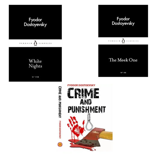 fyodor dostoevsky paperback books combo ( set of 3 books) - eLocalshop