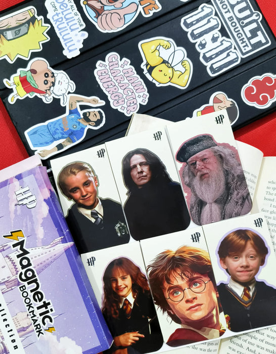 Harry Potter Magnetic Bookmarks ( Set of 6) - eLocalshop