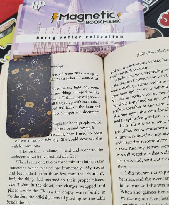 Harry Potter Magnetic Bookmarks ( Set of 6) - eLocalshop