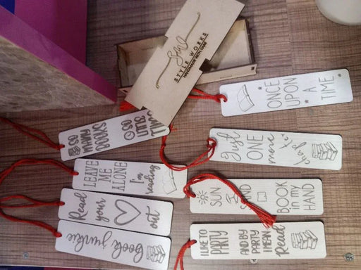 Wooden Bookmark ( Set of 8 Bookmark) - eLocalshop