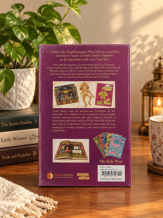 The Adventures of Pinocchio (MinaLima Edition): (Ilustrated with Interactive Elements)