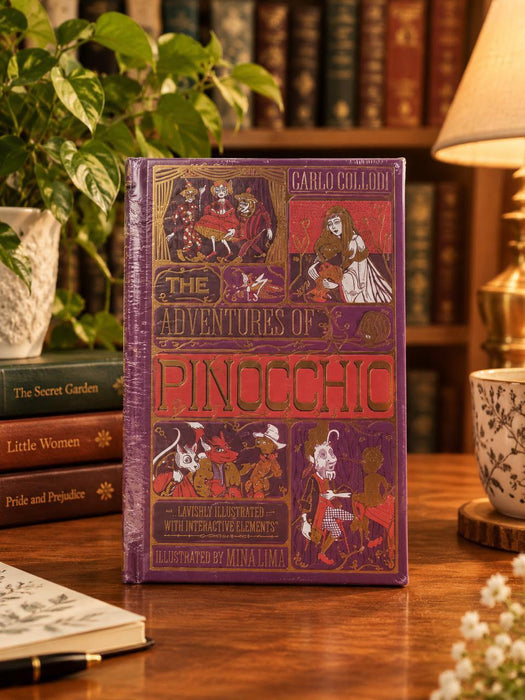 The Adventures of Pinocchio (MinaLima Edition): (Ilustrated with Interactive Elements)