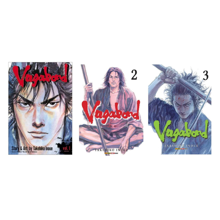 Vagabond, Vol. 1 to Vol. 3 (Paperback combo of 3) by Takehiko Inoue - eLocalshop