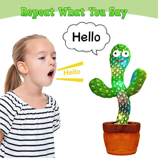 Dancing Cactus Talking Toy, Chargeable Toy - eLocalshop