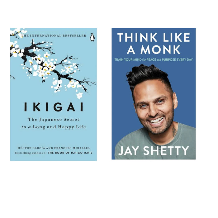 Ikigai & Think Like A Monk Combo - eLocalshop