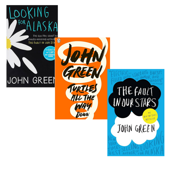 John Green Books Combo Set (Looking for Alaska, Turtles All the Way Down, The Fault in our Stars)- Paperback - eLocalshop