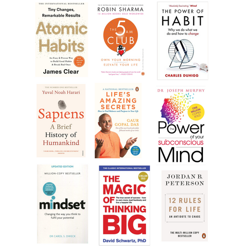 Self Motivation Books Combo (Set of 9)- Paperback - eLocalshop