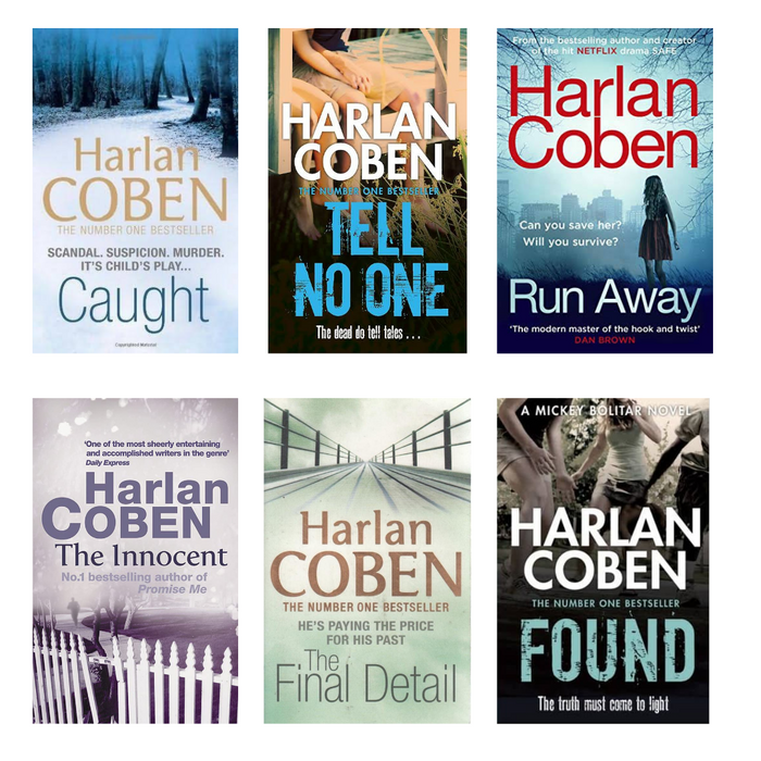 Harlan Coben Books Combo (Set of 6) (Old Paperback)