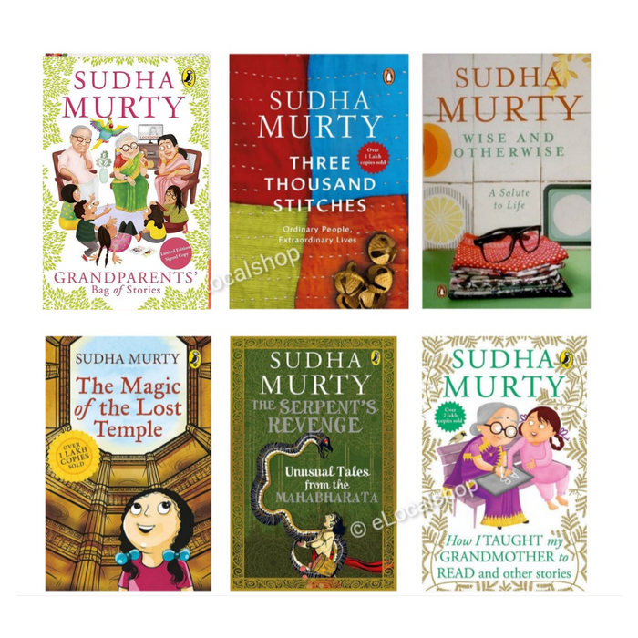 Sudha Murthy Books Combo (Set of 6)- Paperback