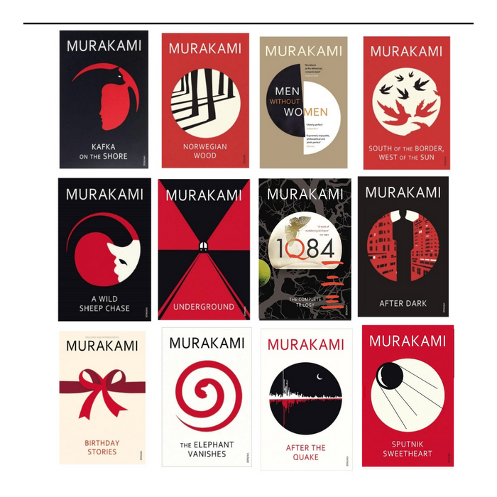 Murakami Complete Books Combo Box Set (Pack of 12 Books)-Paperback - eLocalshop