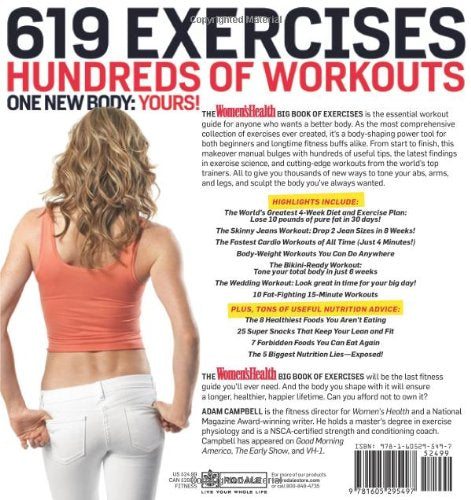 The Women's Health Big Book of Exercises: Four Weeks to a Leaner, Sexier, Healthier YOU!  old book Paperback