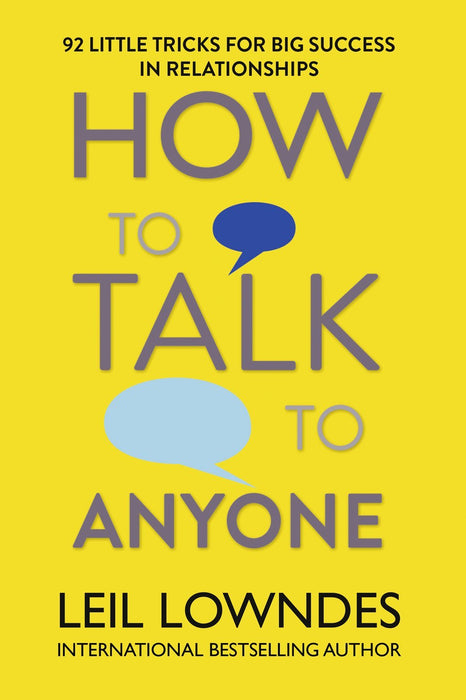 How to Talk to Anyone: 92 Little Tricks for Big Success in Relationships Paperback