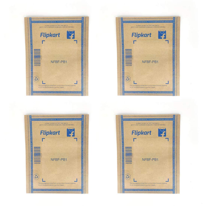 Fit for Flipkart Packing (Pack of 100) Size-6X8 (PB1) without POD - Secure Tamper Proof Courier Bags/Envelopes/Pouches/Covers/Mailing - eLocalshop