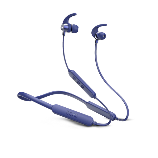 boAt Rockerz 255F Pro with ASAP Charge and upto 10 Hours Playback Bluetooth Headset  (Active Blue), In the Ear) - eLocalshop