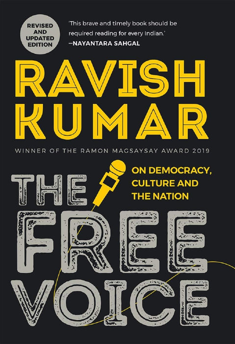 The Free Voice: On Democracy, Culture and the Nation (Paperbck) - Ravish Kumar