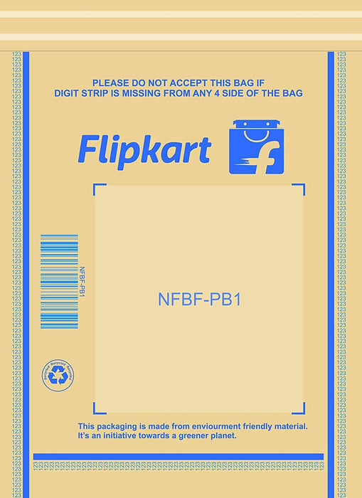 Fit for Flipkart Packing (Pack of 100) Size-6X8 (PB1) without POD - Secure Tamper Proof Courier Bags/Envelopes/Pouches/Covers/Mailing - eLocalshop