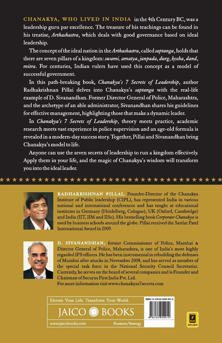 Chanakya's 7 Secrets of Leadership Paperback - eLocalshop