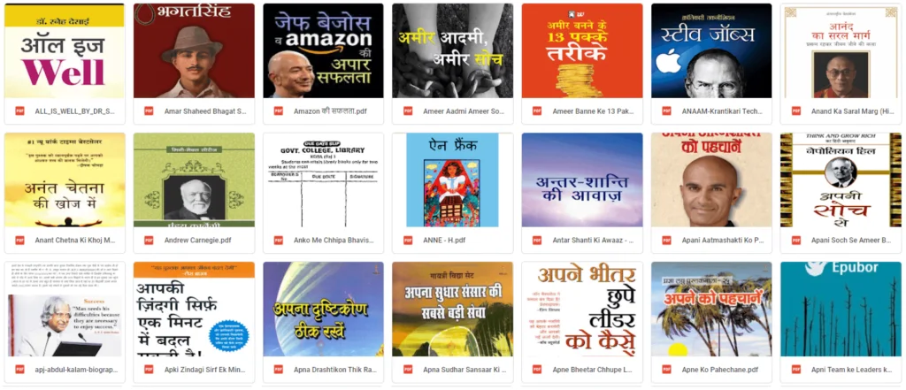 809 Life Changing Books in Hindi (PDF)@ 99/-