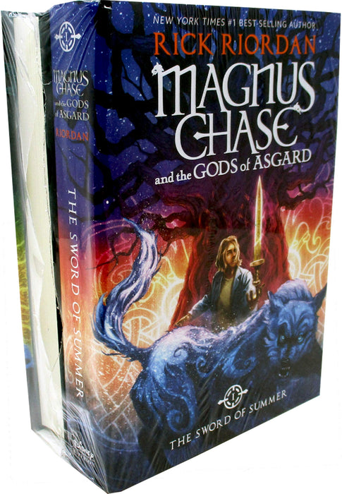 Magnus Chase and the Gods of Asgard Series Collection 2 Books Set By Rick Riordan (Deluxe Edition, Books 1-2) Hardcover