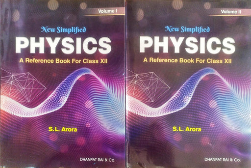 New Simplified Physics for Class 12 (Set of 2 Vol.) by Sl Arora - eLocalshop